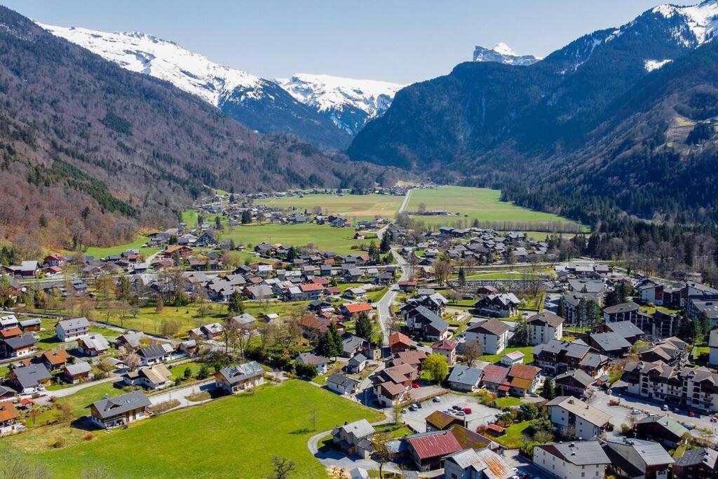 Appartement Samoens Centre 5 Pers. Villa Monette Buitenkant foto