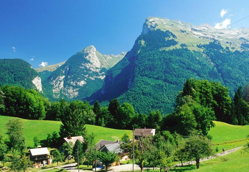 Appartement Samoens Centre 5 Pers. Villa Monette Buitenkant foto